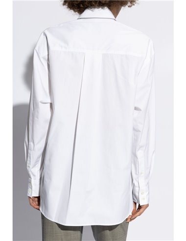 FABRIZA - Poplin shirt - white