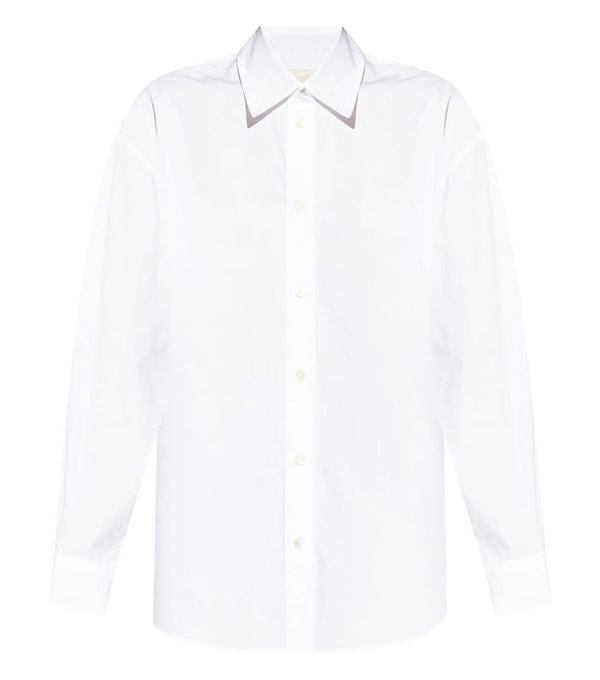 FABRIZA - Poplin shirt - white