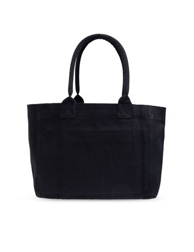 YENKY ZIPPED - Logo zipper tote bag - black