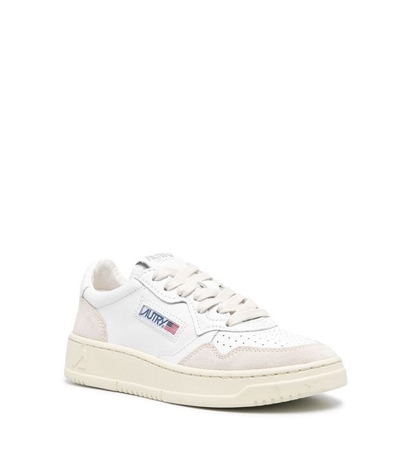 Sneaker combinada ante detalle blanco