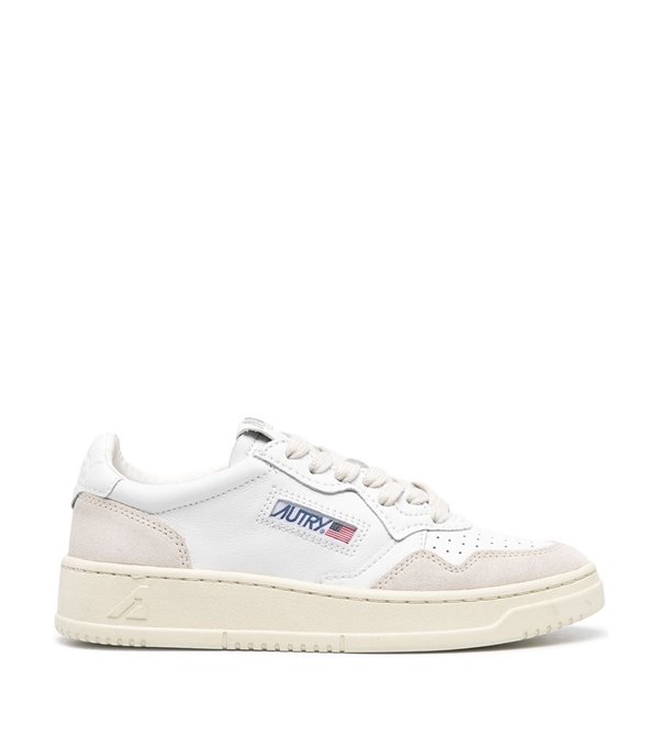 Sneaker combinada ante detalle blanco