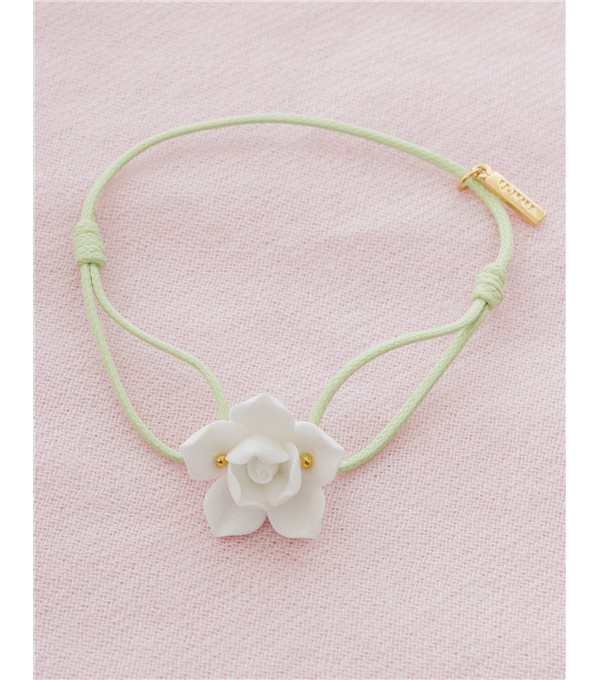 Pulsera cuerda flor