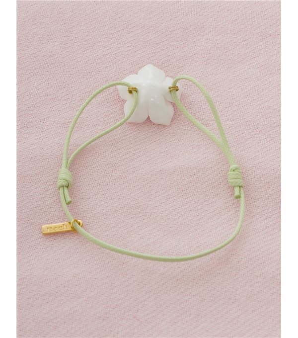 Pulsera cuerda flor Pulsera cuerda flor