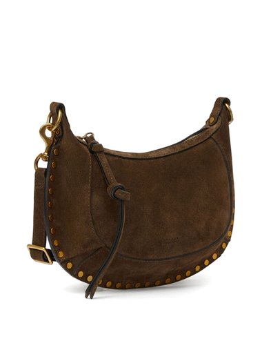 OSKAN MOON Suede Bag - Bronze