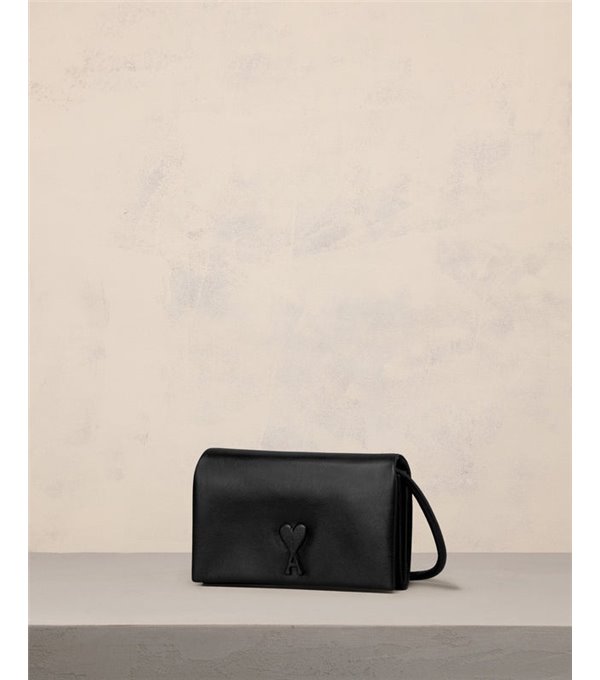 Bolso pequeño Acolchado Ami de Coeur - negro