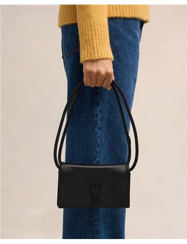 Bolso pequeño Acolchado Ami de Coeur - negro