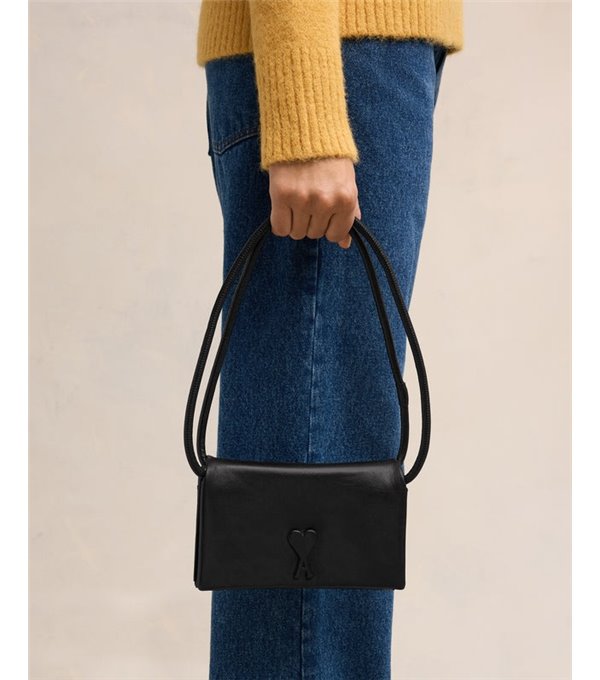 Bolso pequeño Acolchado Ami de Coeur - negro