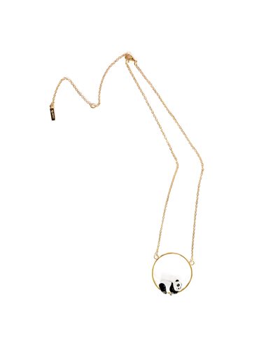 Collar largo panda