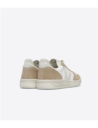 Sneaker V-10 combinada - natural