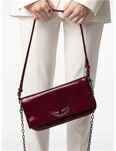 ROCK ETERNAL - Medium bag - burgundy