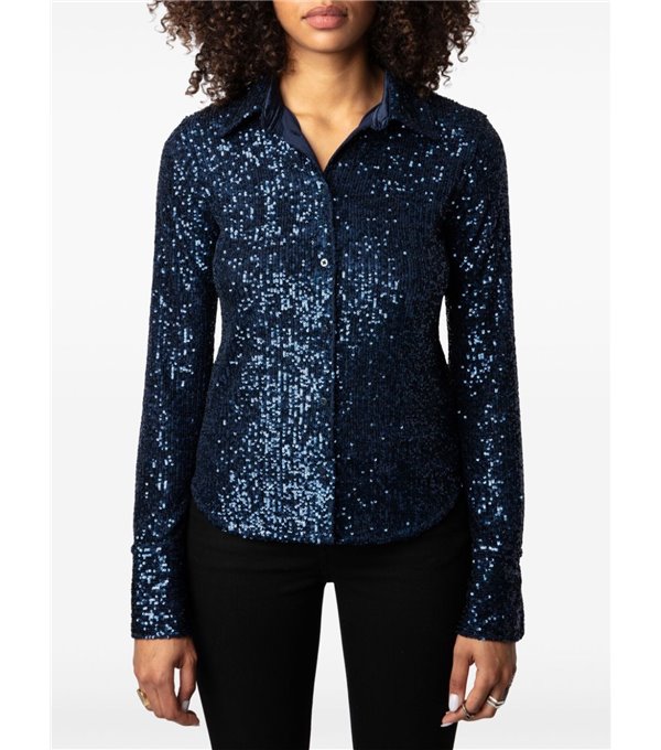 TAWNY - Sequin shirt