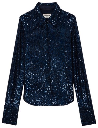 TAWNY - Sequin shirt