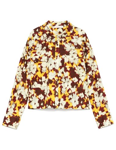 ARIA - Printed poplin shirt