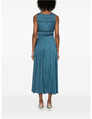 ELLE - Midi pleated dress