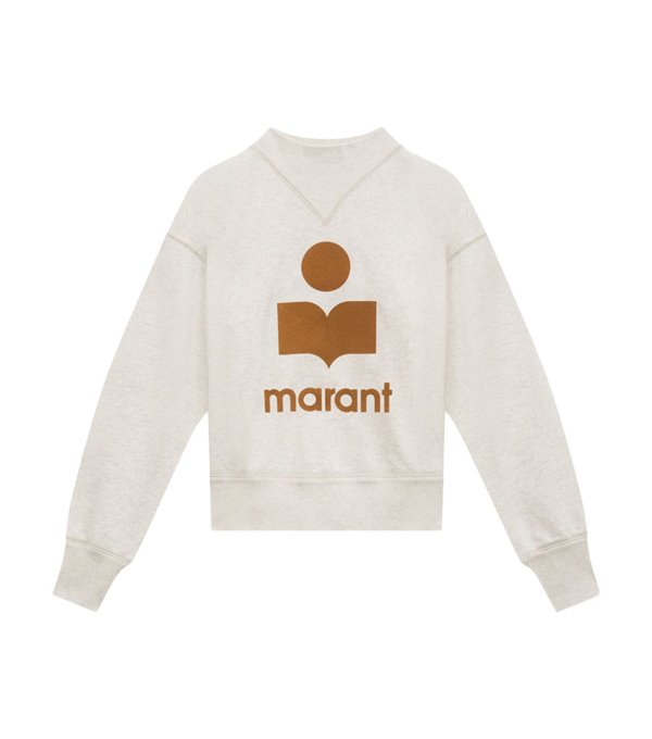 MOBY - Logo sweatshirt - ecru