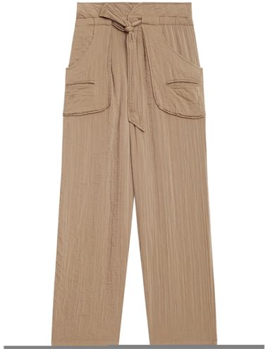 SERIDA - Quilted trousers - khaki