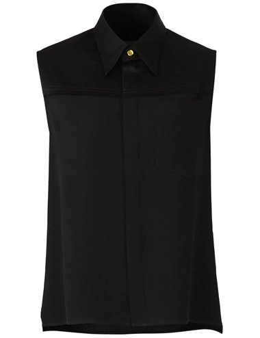 Camisa sm cuello satinado