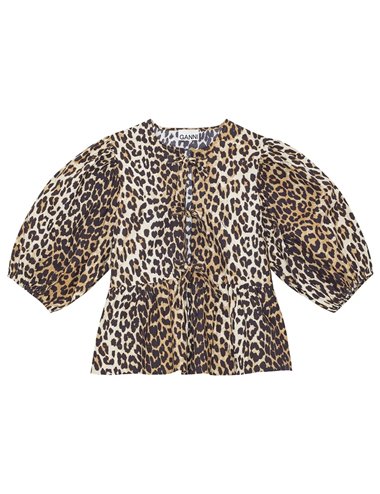 Leopard blouse