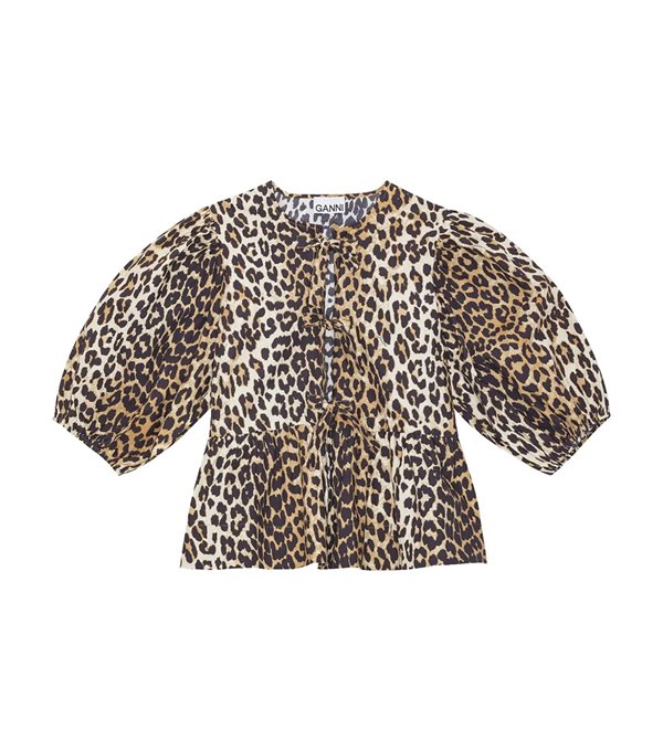 Leopard blouse