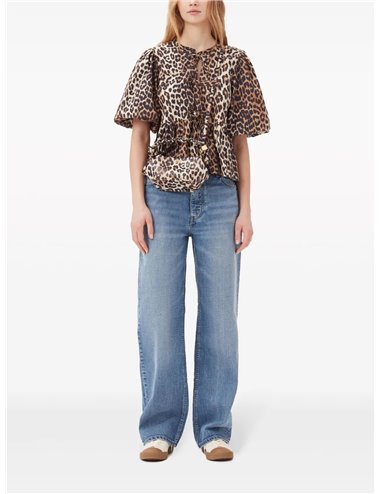 Leopard blouse