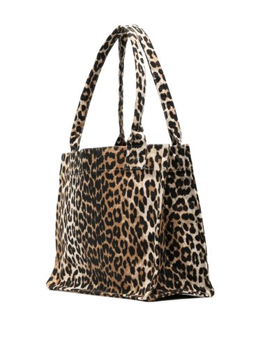 Leopard tote bag