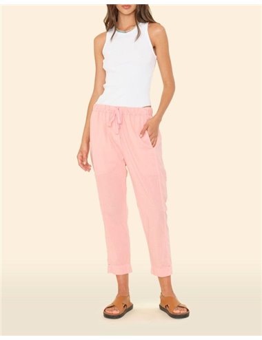DRAPER - Fine Cotton Trousers - grapefruit