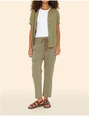DRAPER - Fine Cotton Trousers - khaki