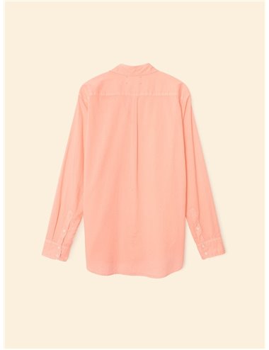 BEAU - Fine Cotton Shirt - grapefruit