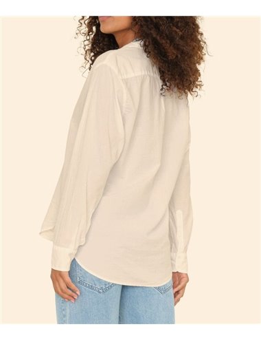 BEAU - Fine Cotton Shirt - parchement