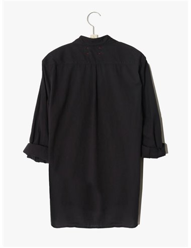 BEAU - Fine Cotton Shirt - black