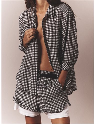 JORDY-Camisa bolsillo vichy