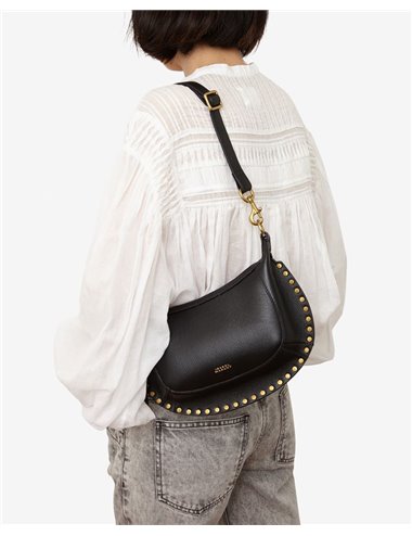 OSKAN MOON-Bolso mediano grainy