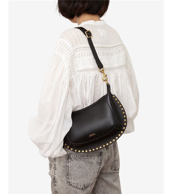 OSKAN MOON-Bolso mediano grainy