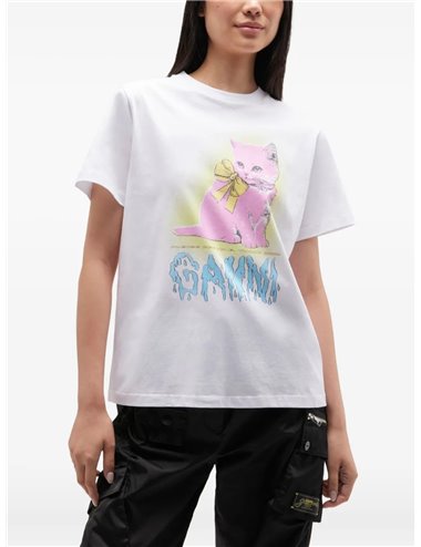 Camiseta gatito logo