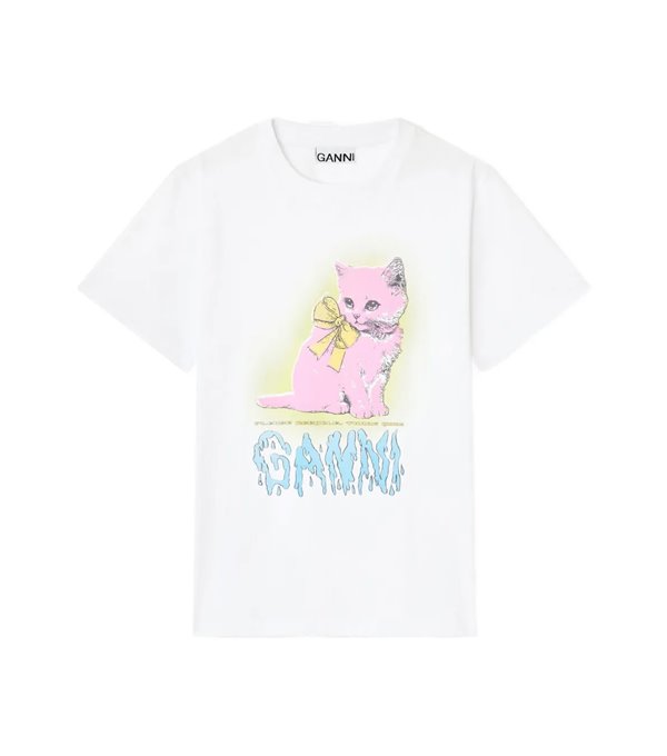 Camiseta gatito logo