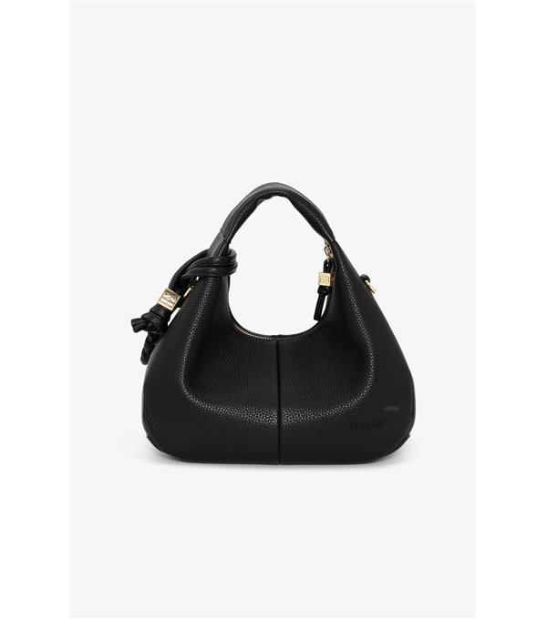 Mini Hobo Bag - Black