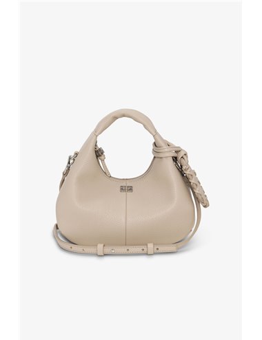 Mini Hobo Bag - Beige