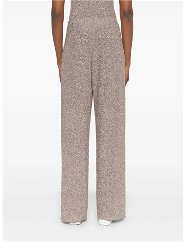 Pantalón amplio lúrex