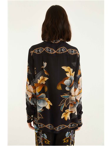 Blusa pijama print