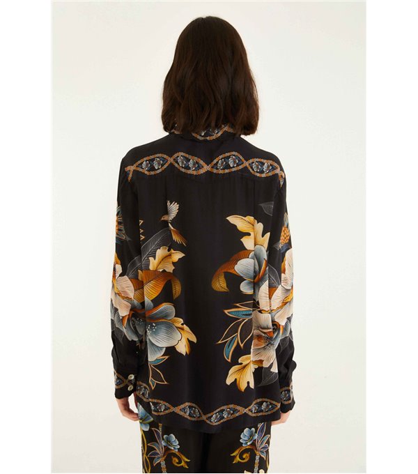 Blusa pijama print
