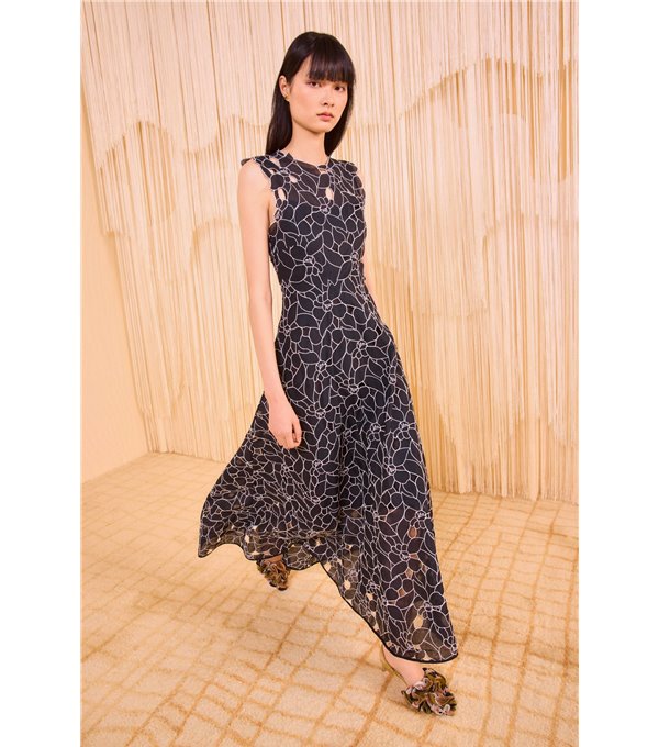 KIANA - Embroidered dress