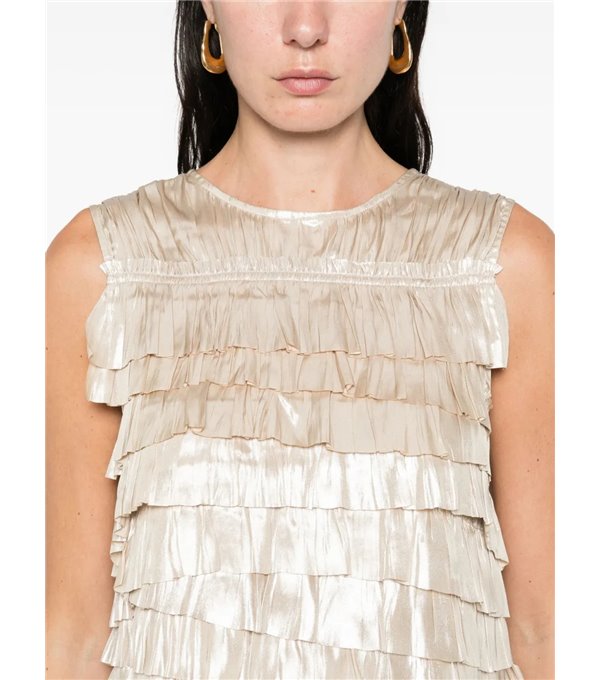 QUINN-Top sm plisado