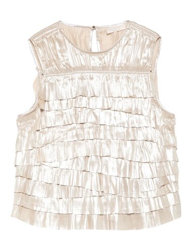 QUINN-Top sm plisado