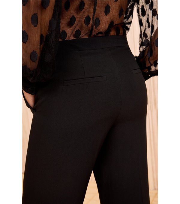 OLLIE-Pantalón crepe