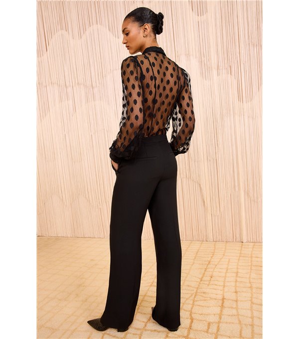 OLLIE-Pantalón crepe