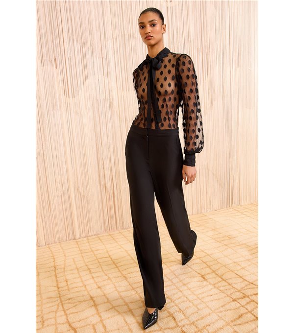 OLLIE-Pantalón crepe