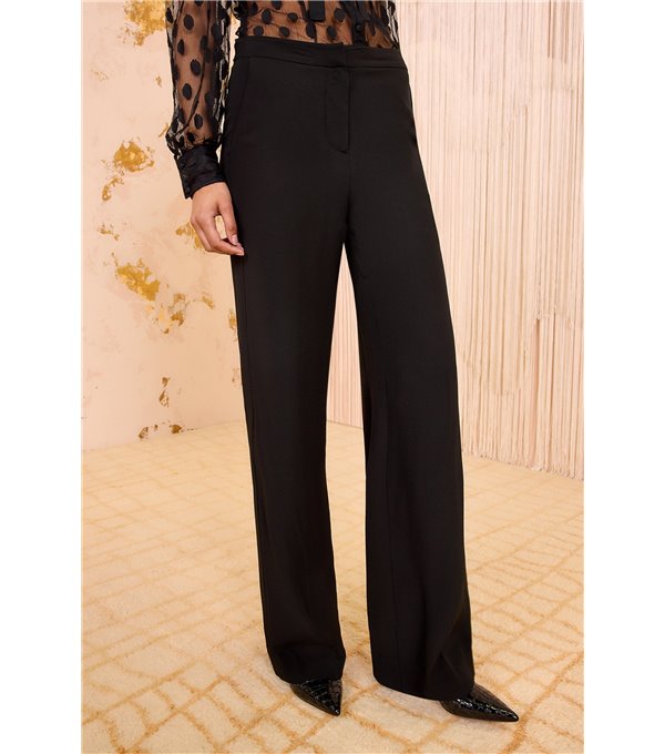 OLLIE-Pantalón crepe