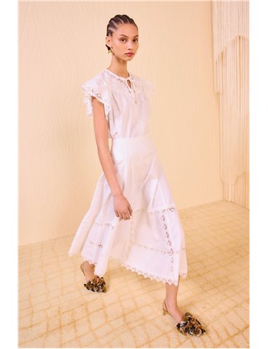 LUCIA - Embroidered skirt