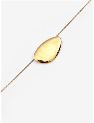 C/Collar corto pieza asimétrica