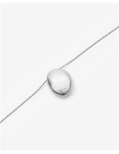 C/Collar largo pieza asimétrica